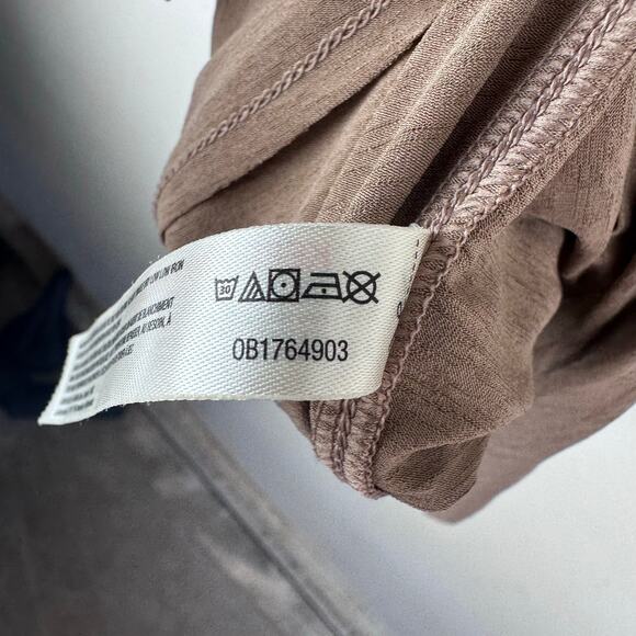 FP Movement Free People Tempo Tank in Moonrock Brown Womens Sz Medium - Picture 6 of 7